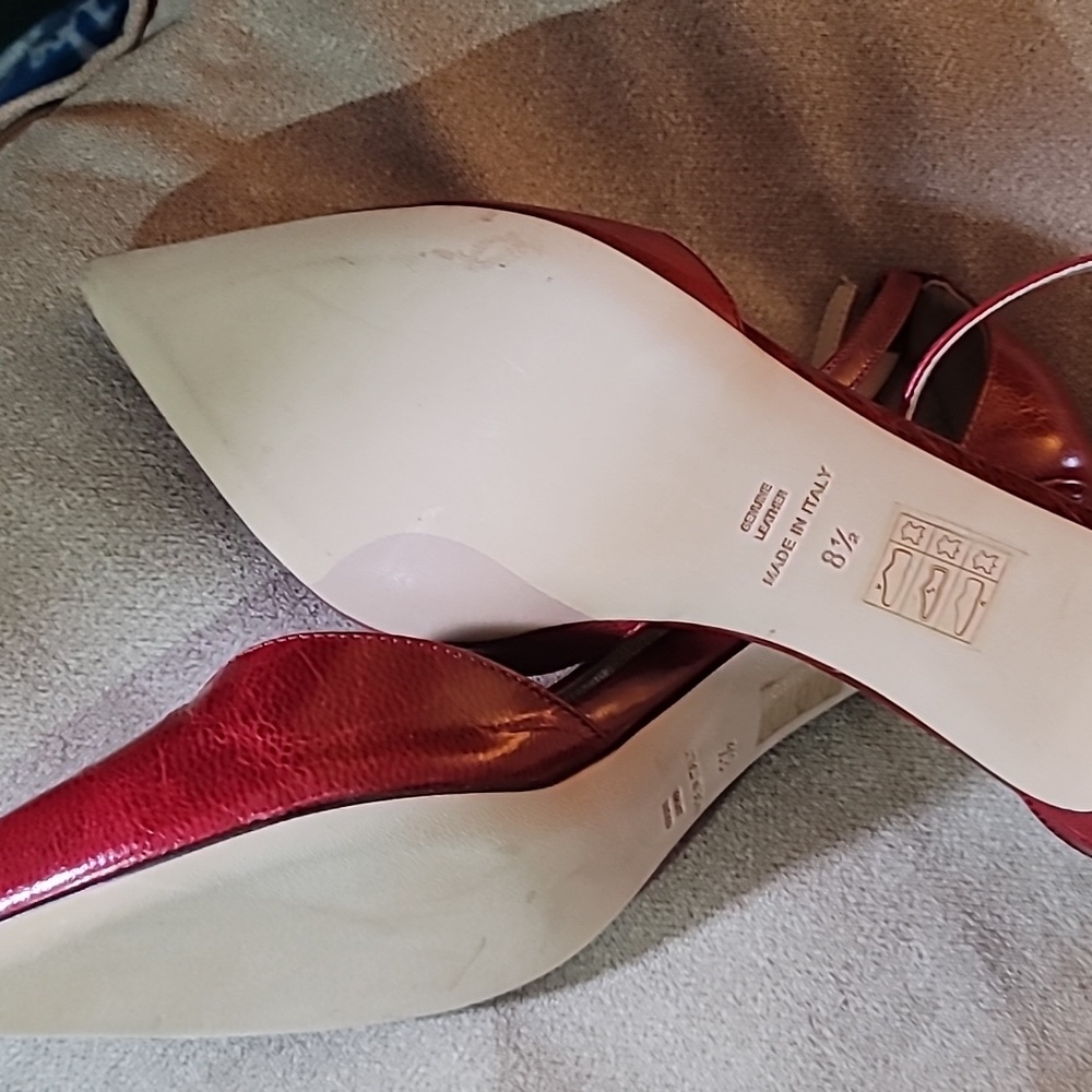 J Crew Mari Giudicelli X J.Crew made-in-Italy heels BU964 NEW with box - Picture 2 of 5